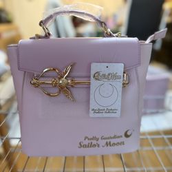 BRAND NEW WITH TAGS BoxLunch Sailor Moon Kaleido Moon Scope Bag Purse With Strap