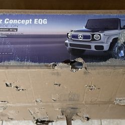 Hetoy Gray 12V Mercedes EQG Ride On Car