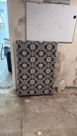 Decorative paisley acoustic sound diffusers