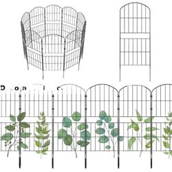 Metal Rustproof Garden Fence Border Small Animal Plant 10 Panel  Total Size Height 36", Length 10 feet New condition