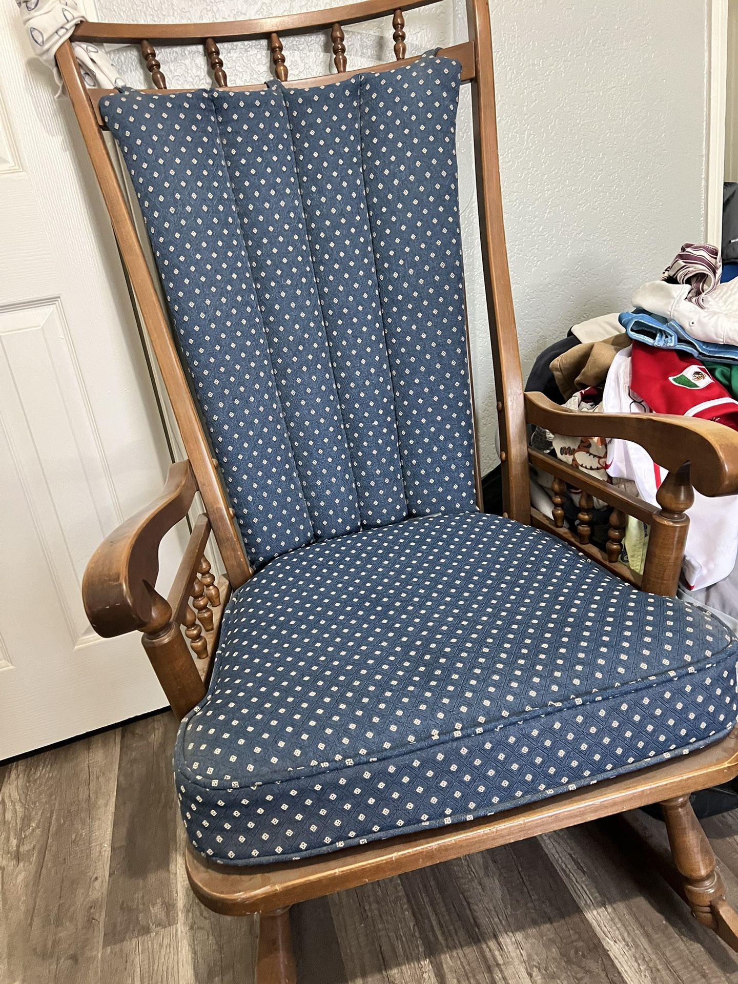 Vintage Wood Rocking Chair