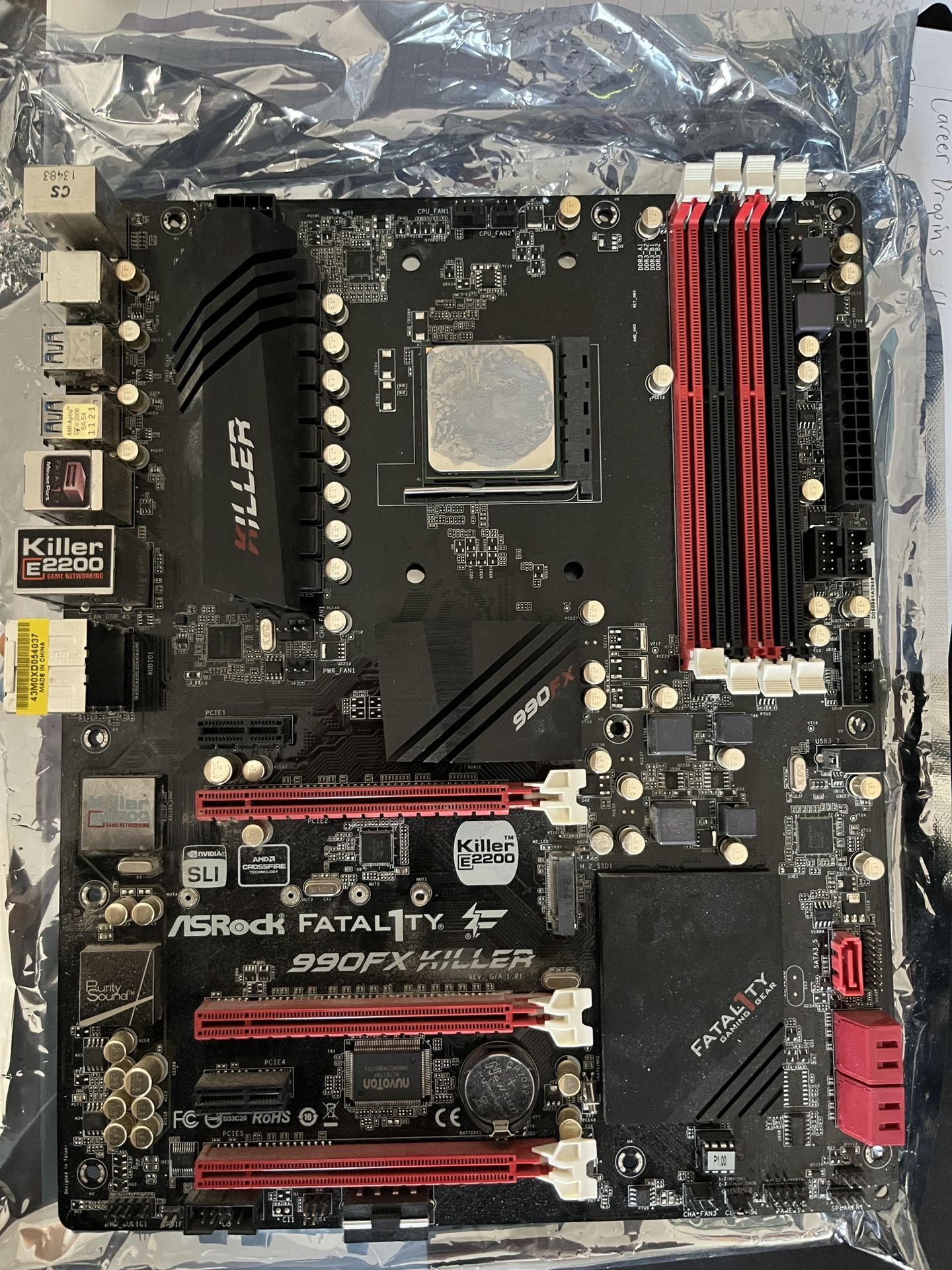 ASRock Fatality 990FX Killer Motherboard