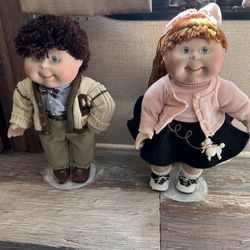 Vintage Porcelain Cabbage Patch 1950’s Collector Dolls 