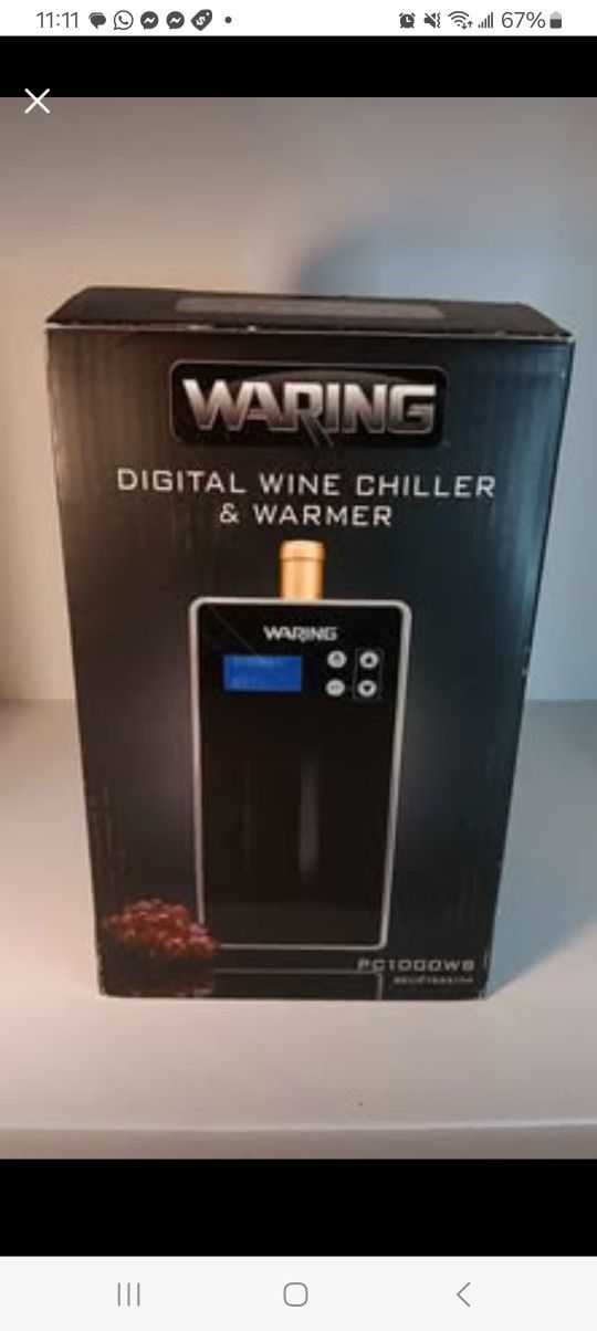 Waring digital wine chiller & warmer