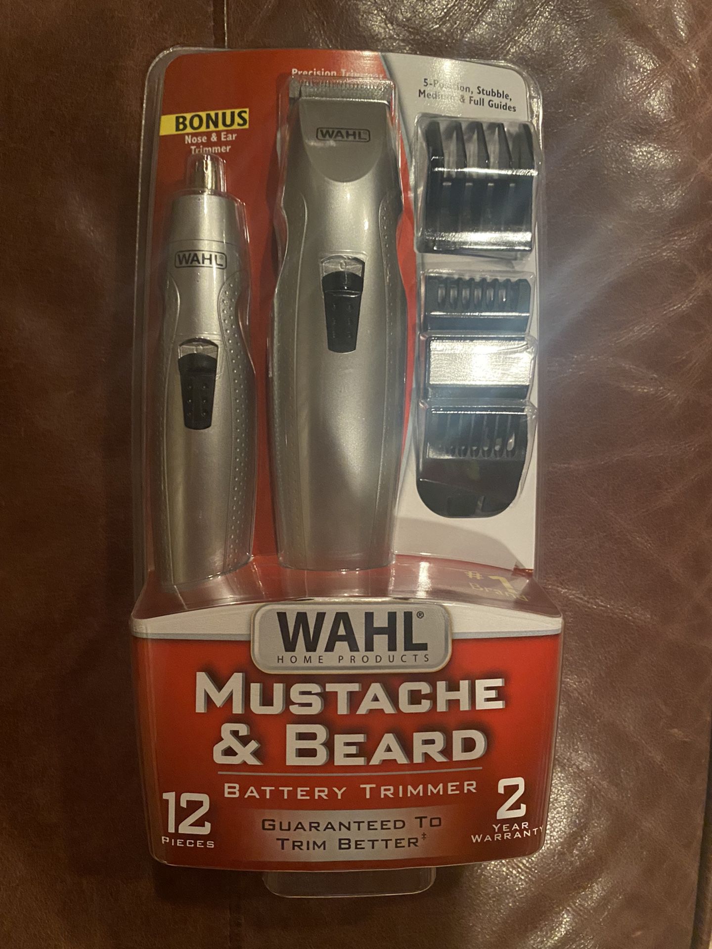 Brand New WAHL Mustache & Beard Battery Trimmer