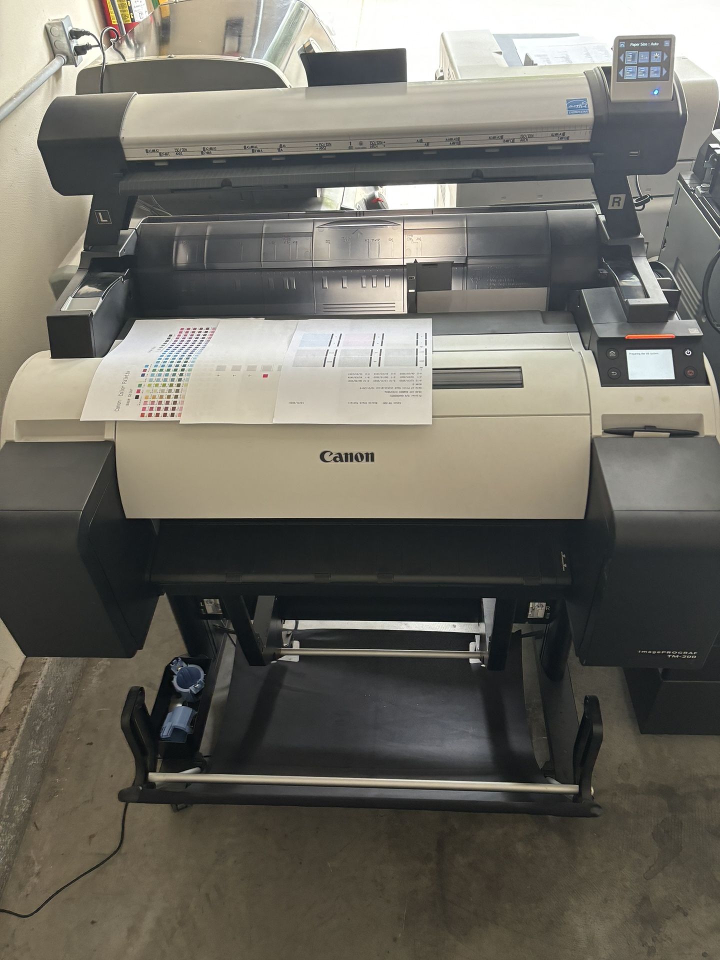 Canon Imageprograf TM-200 (24inch) With A Scanner