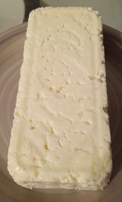 Queso Blanco Hecho Con Leche De Cabrá