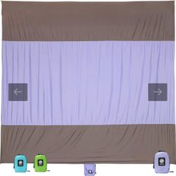 WEKAPO Beach Blanket Sandproof Waterproof, Extra Large Beach Mat, Oversized & Co