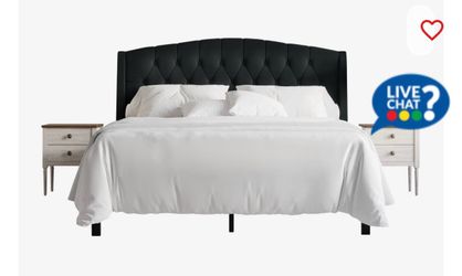 New Full bed frame with night stands (Requires assembly)