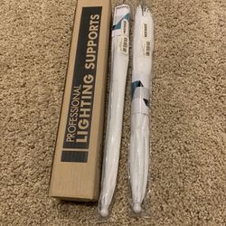 Photography Equipment, NEW Manfrotto Lightstand and Reflector Umbrellas