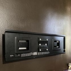 Full Motion TV Wall Mount for 47–84" TVs - Black 