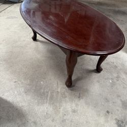 Antique Wood Coffee Table 