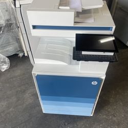 Hp Color LaserJet Managed MFP E786 Copier Only 2,400 copies in it