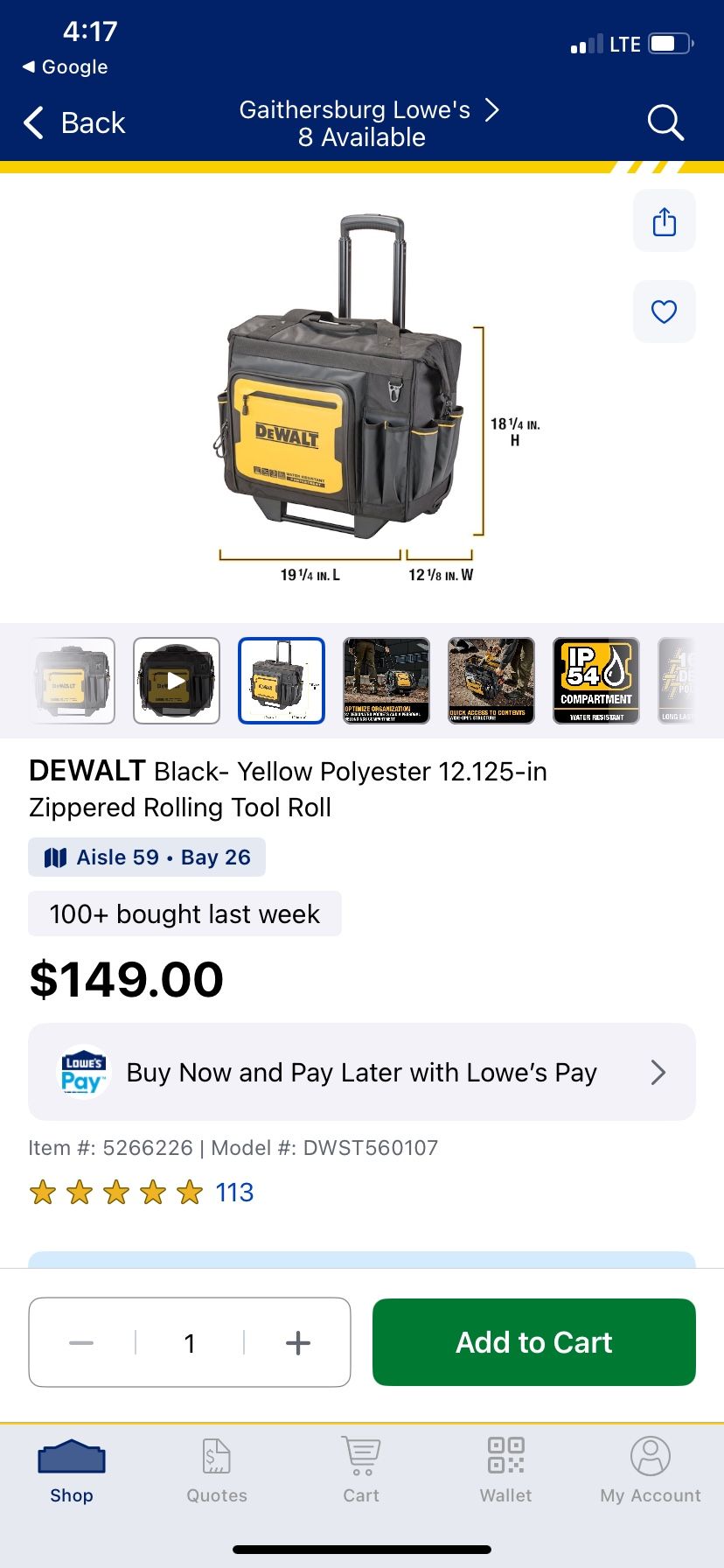 Tools Box Dewalt