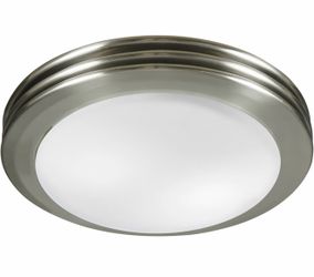 Yorkshire Decorative 80 CFM 2.5 Sones Bathroom Ventilation Exhaust Fan w/Light