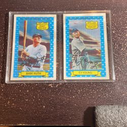 1970 Roll Gold Pretzels 3-D Baseball Cards