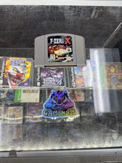 F Zero X N64 $40 Gamehogs 11am-7pm Valid Labor Day Only