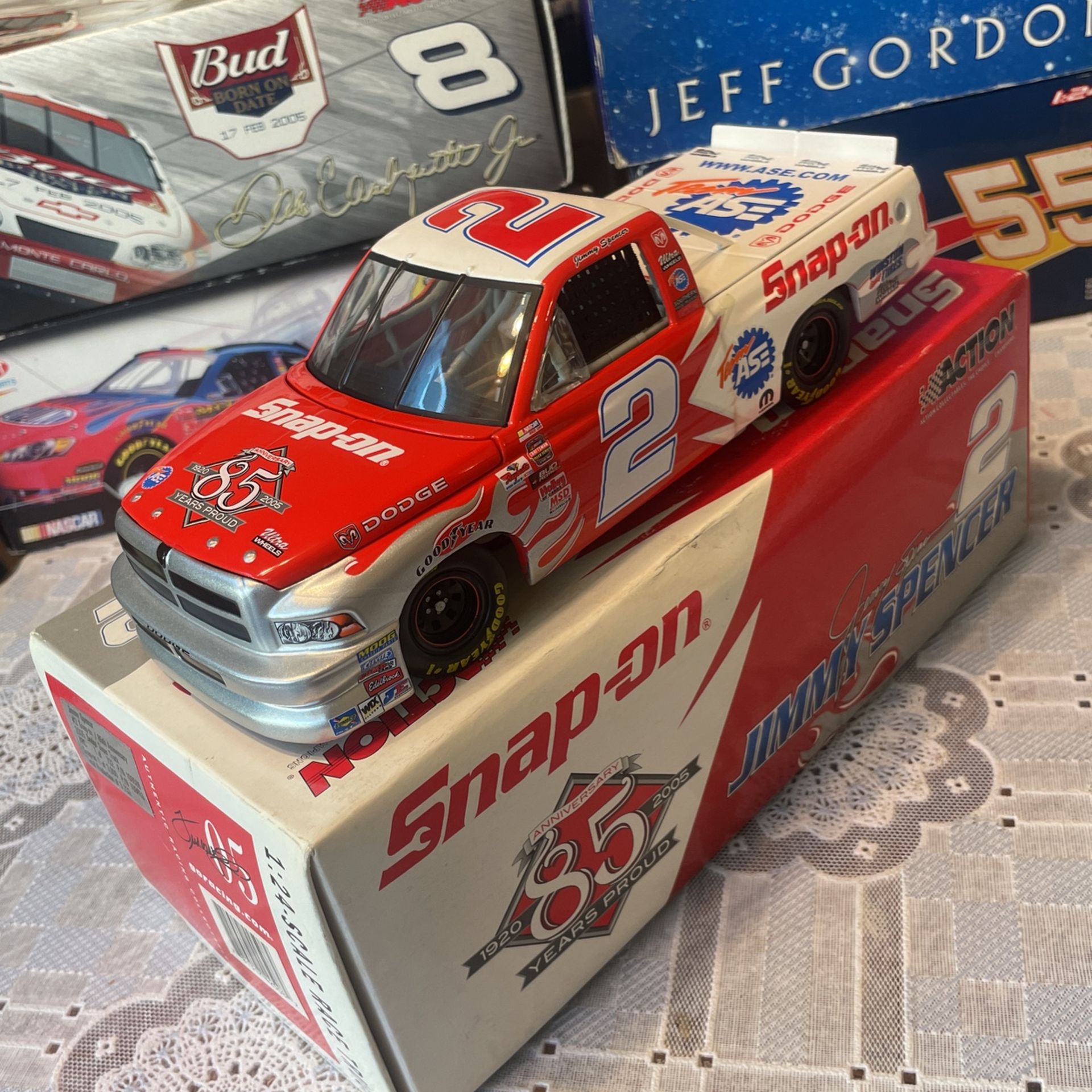 NASCAR Diecast Rare 2005 Dodge Snap-on 85 Anniversary #2 Jimmy Spencer’s Truck.