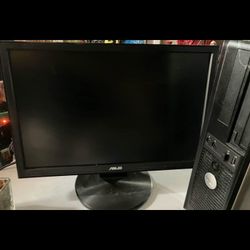 Dell tower w/Asus Monitor