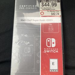 Mario Golf Super Rush 