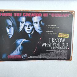 I Know What You Did Last Summer Tin
