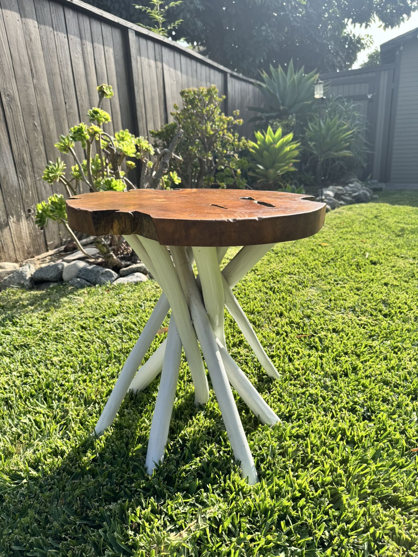 Solid Wood Live Edge Table