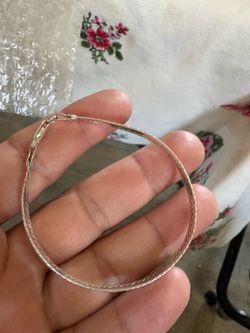 silver bracelet