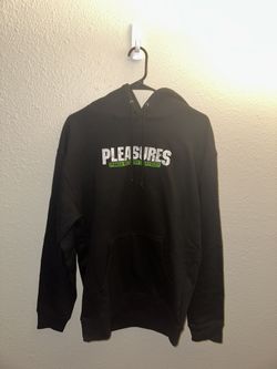 PLEASURES HOODIE LRGE 
