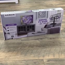 Sanus Accents Universal TV Stand For Tvs Up To 60” - Black New