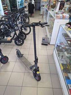 Adult electronic scooter with suspension
