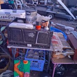 Lots of Cans Of Paint