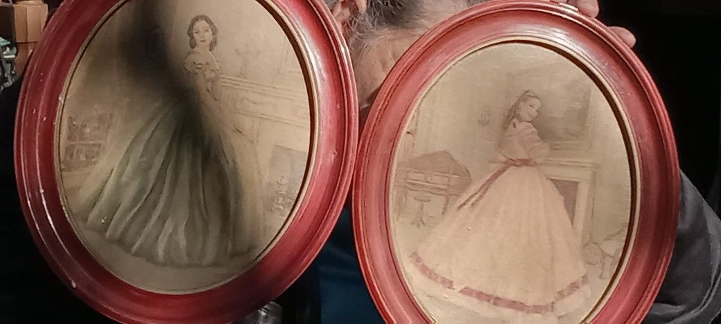 Set Of Vintage Montey Wall Art !