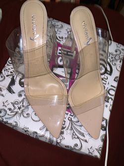 Clear High Heels