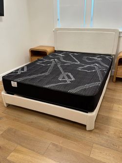 king size mattress pillow top new bedframe not included