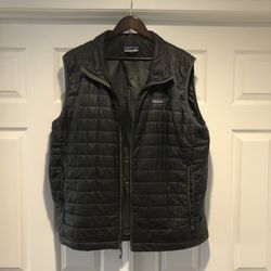 Patagonia Charcoal XXL Puffer Vest 