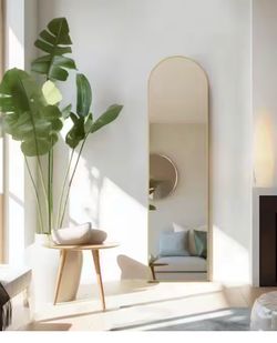 New Arched Wall Mirror 48” x 14”