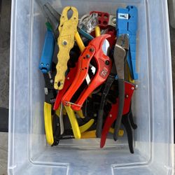 Bunch Of Electric Pliers
