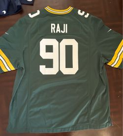 RAJA # 90 Green Bay Packers Nike On Field Jersey