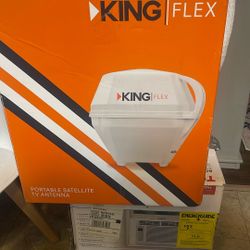 King Controls FLEX VQ2100 Portable Satellite Dish, Tailgating Camping Off Grid