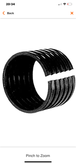 Singlewall Split Coupler is designed to join two 8 in