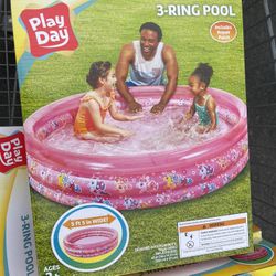 3 ring Inflatable Pool