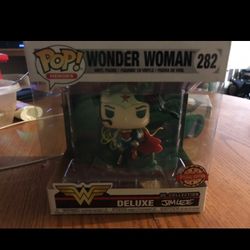 Funko Pop DC Comics Deluxe Wonder Woman Jim Lee  Exclusive