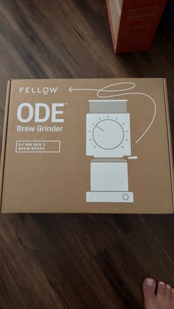 Fellow ode brew grinder, white,new