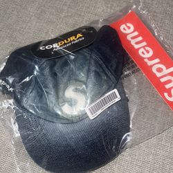 SUPREME Cordura® Denim S Logo 6-Panel (Brand NEW, Authentic) - $60