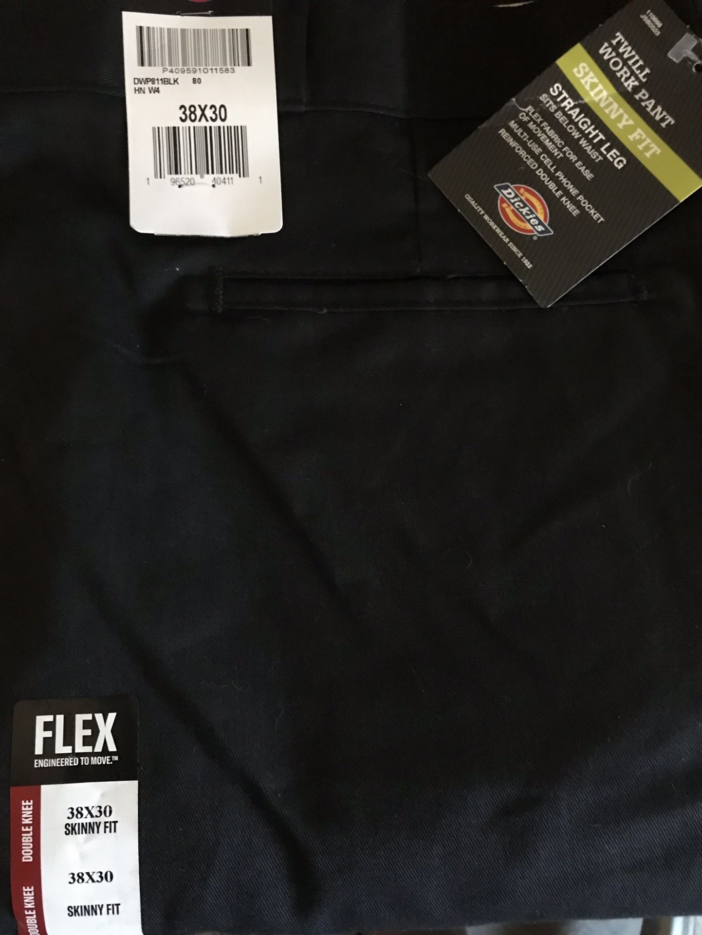 DICKIES Skinny Fit Straight Leg Pants NWT