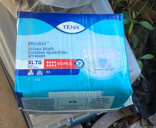 Tena unisex underwear Xl 12 pk. X 4