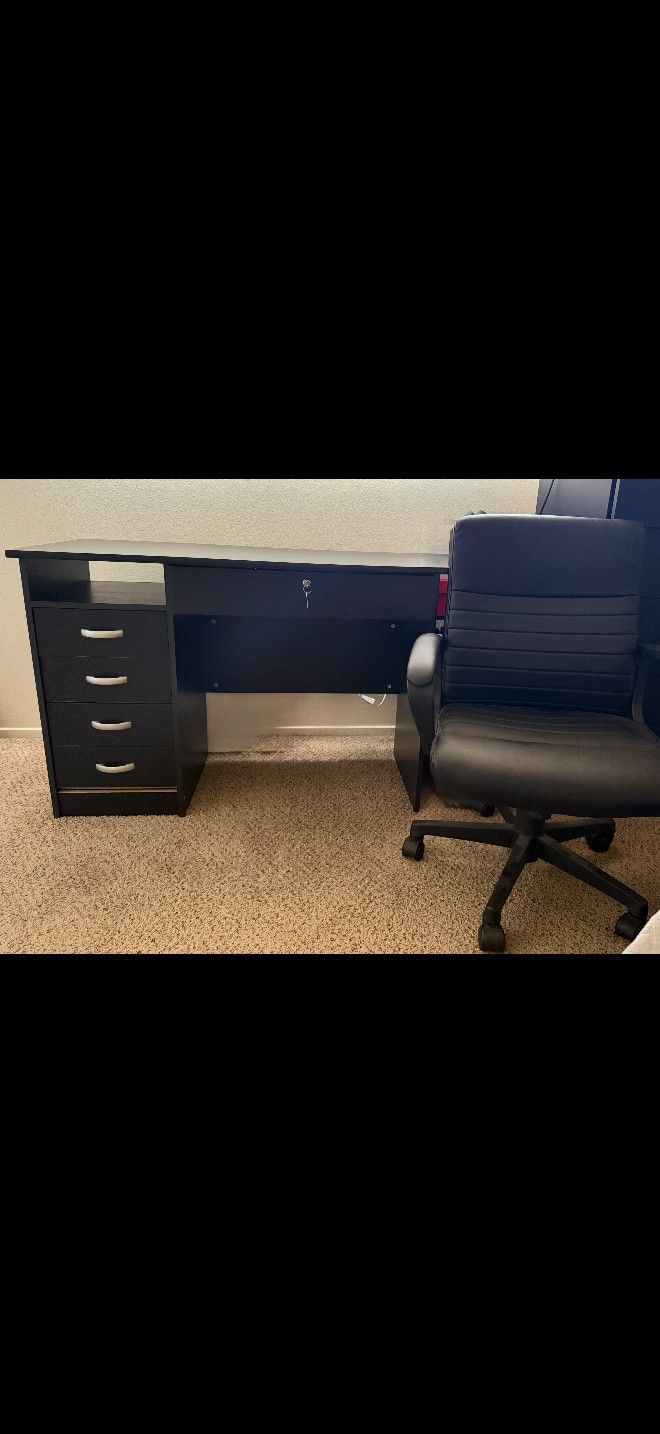 Office Desk And Chair