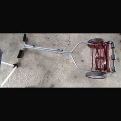 mechanical grass cutter