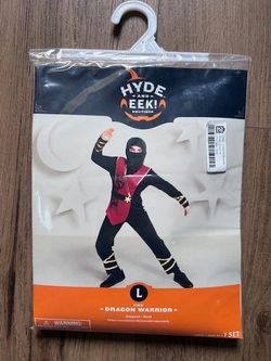 Kids Halloween costume size L (10-12) red ninja Dragon 🐉 Warrior #ninja #warrior #kidscostume #halloween #costume