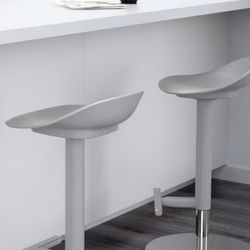 IKEA  Bar stool, gray x4 psc LIKE NEW